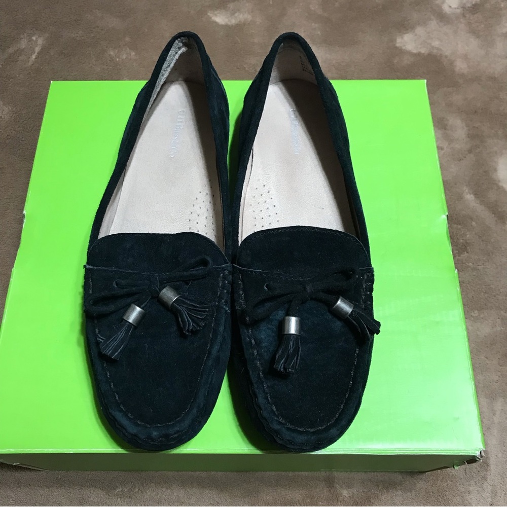LEATHER SUEDE MOCCASINS